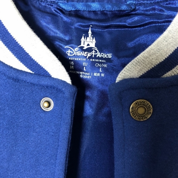 NWT Disney Letterman Jacket Varsity Blue - Picture 6 of 7